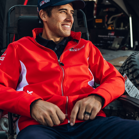 Toyota Gazoo Racing WRRC Rally Raid Red Team Softshell Jacket