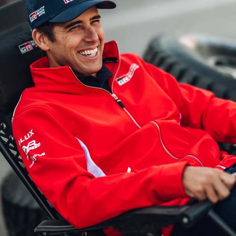 Toyota Gazoo Racing WRRC Rally Raid Red Team Softshell Jacket