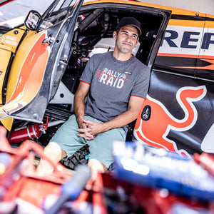 Toyota Gazoo Racing WRRC Rally Raid Grey Supporter Graphic Tee Shirt