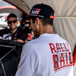 Toyota Gazoo Racing WRRC Rally Raid White Graphic Tee Shirt