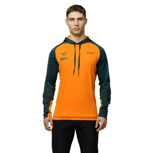 McLaren F1 Team Replica Papaya/Phantom Grey Hooded Sweat Shirt