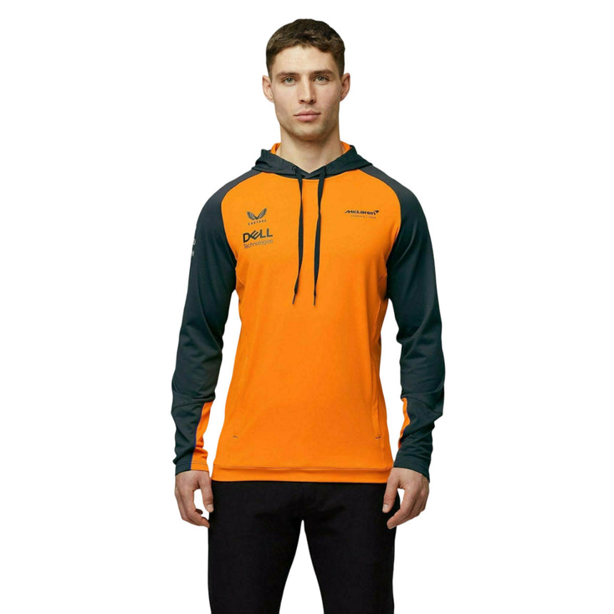 McLaren F1 Team Replica Papaya/Phantom Grey Hooded Sweat Shirt