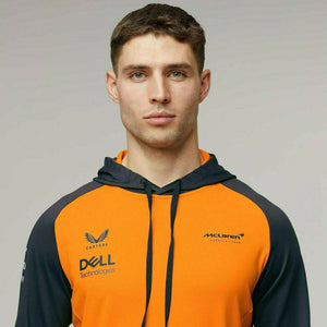 McLaren F1 Team Replica Papaya/Phantom Grey Hooded Sweat Shirt