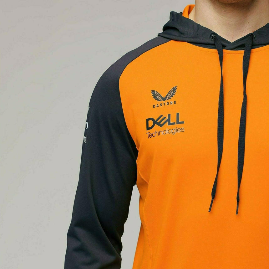 McLaren F1 Team Replica Papaya/Phantom Grey Hooded Sweat Shirt