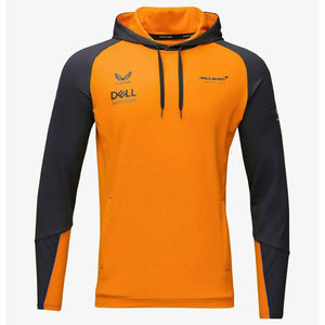 McLaren F1 Team Replica Papaya/Phantom Grey Hooded Sweat Shirt