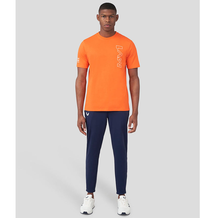 Red Bull Racing F1 Team Max Verstappen MV1 Orange Tee Shirt