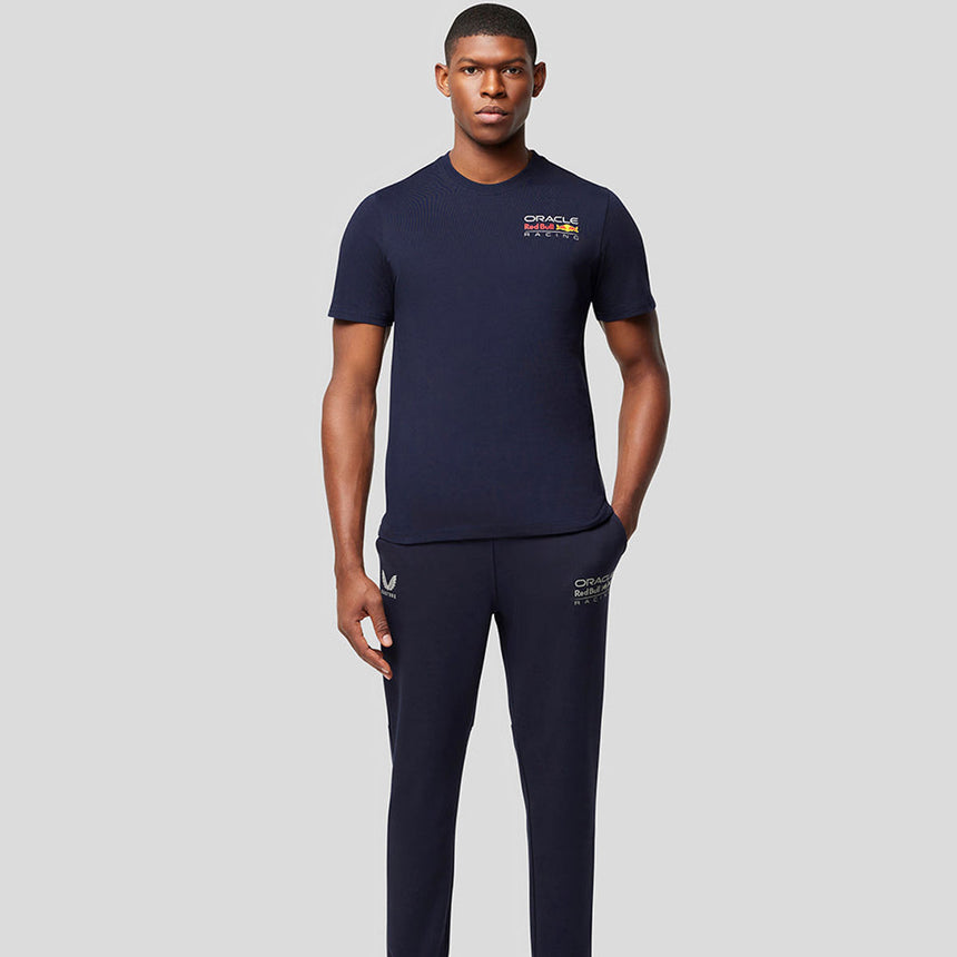 Red Bull Racing Full Colour Logo Navy Blue Core Tee Shirt