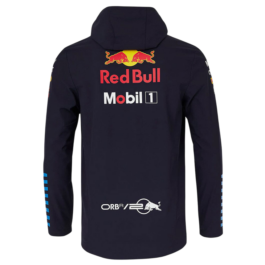 Oracle Red Bull Racing F1 Team Night Sky Blue Team Rain Coat Jacket