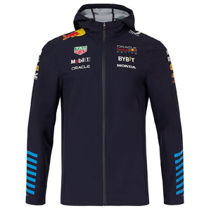 Oracle Red Bull Racing F1 Team Night Sky Blue Team Rain Coat Jacket