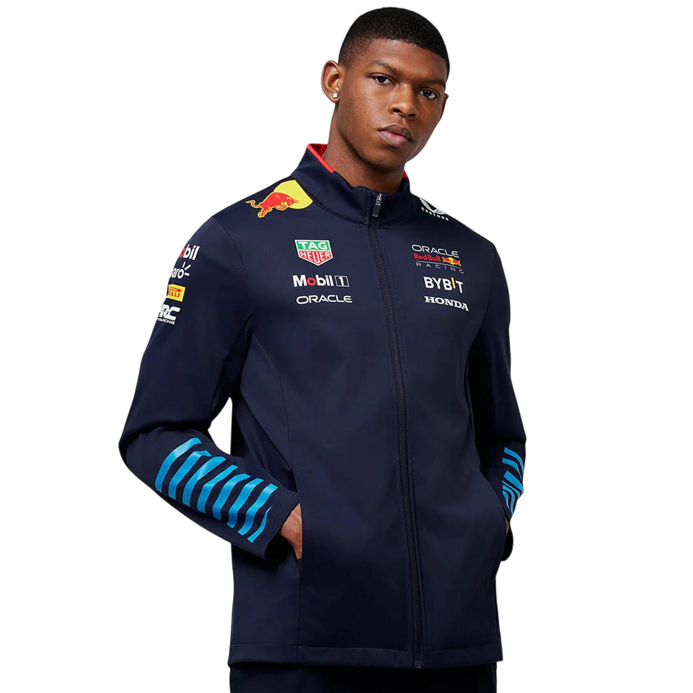 Oracle Softshell Jacket Oracle Red Bull Racing F1 Team Night Sky Blue Team Softshell Jacket ...