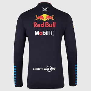 Oracle Red Bull Racing F1 Team Night Sky Blue 1/4 Zip Midlayer