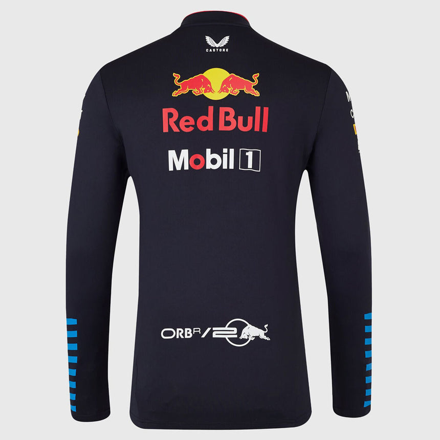 Oracle Red Bull Racing F1 Team Night Sky Blue 1/4 Zip Midlayer