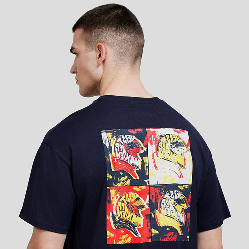 Oracle RedBull Rascing Max Verstappen Pop Art Oversized T-Shirt
