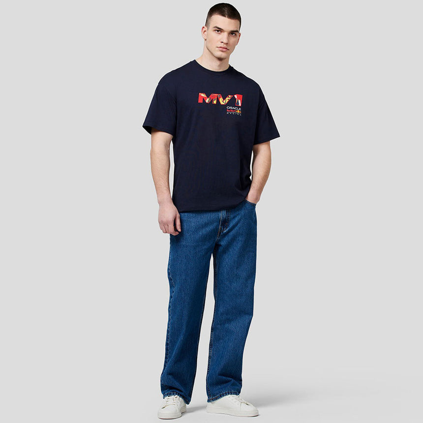 Oracle RedBull Rascing Max Verstappen Pop Art Oversized T-Shirt