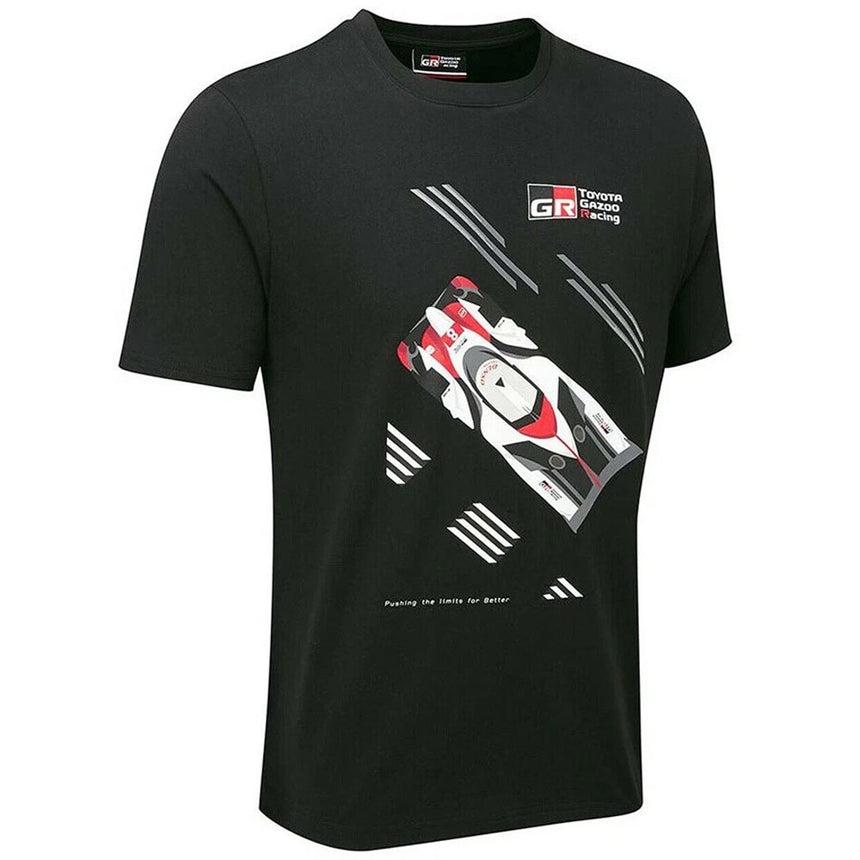 Toyota Gazoo Racing Black Car Graphic Tee Shirt