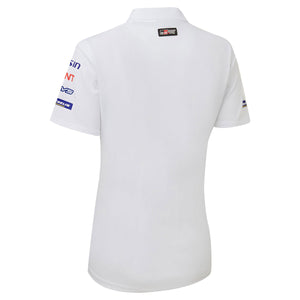 Toyota Gazoo Racing WEC Team Ladies White Polo Tee Shirt