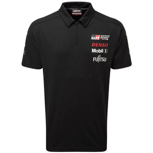 Toyota Gazoo Racing WRC Black Team Polo Tee Shirt