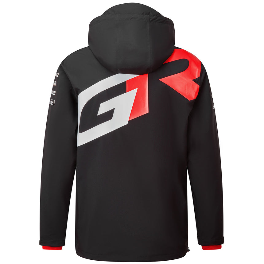 Toyota Gazoo Racing Official WEC Le Mans 24hr Black Team Lightweight Rain Jacket