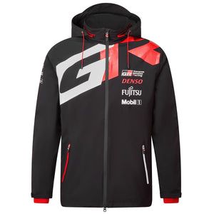Toyota Gazoo Racing Official WEC Le Mans 24hr Black Team Lightweight Rain Jacket