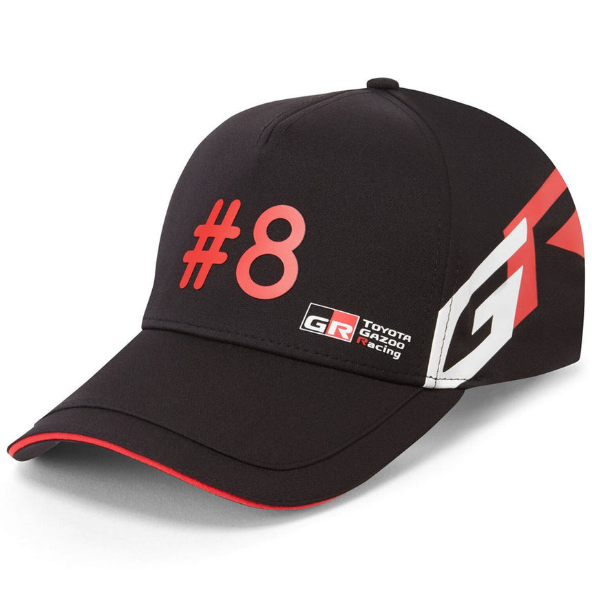Toyota Gazoo Racing WEC Black Team Adjustable Size Cap #8