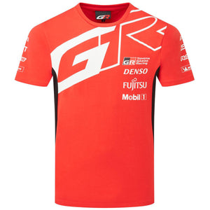 Toyota Gazoo Racing WRC Red Team Classic Le Mans Tee Shirt