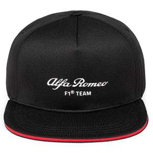 Alfa Romeo F1 Team Cap Flat Brim Black