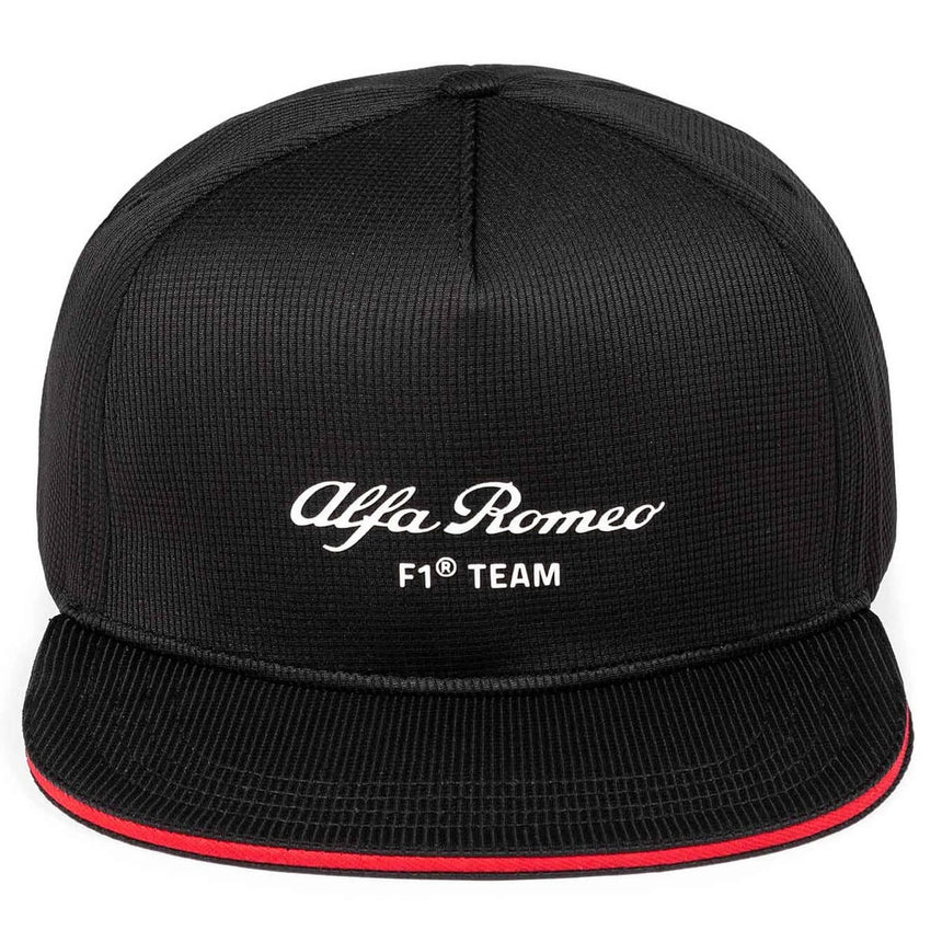 Alfa Romeo F1 Team Cap Flat Brim Black