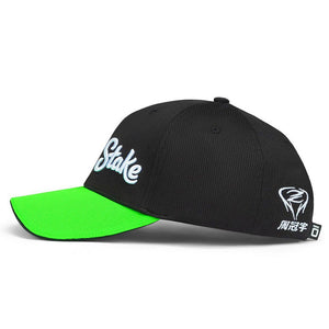 Stake F1 Team Kick Sauber Black/Green Guanyu Zhou #24 Baseball Cap