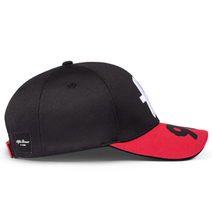Alfa Romeo Official Pouchaire Driver Cap (Black/Red)