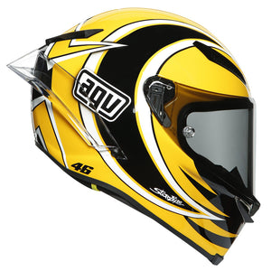 Valentino Rossi VR46 Replica 1:5 Scale Mini Helmet Laguna Seca 2005