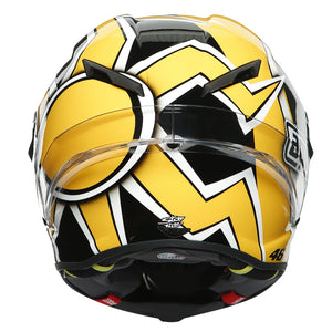 Valentino Rossi VR46 Replica 1:5 Scale Mini Helmet Laguna Seca 2005