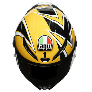 Valentino Rossi VR46 Replica 1:5 Scale Mini Helmet Laguna Seca 2005