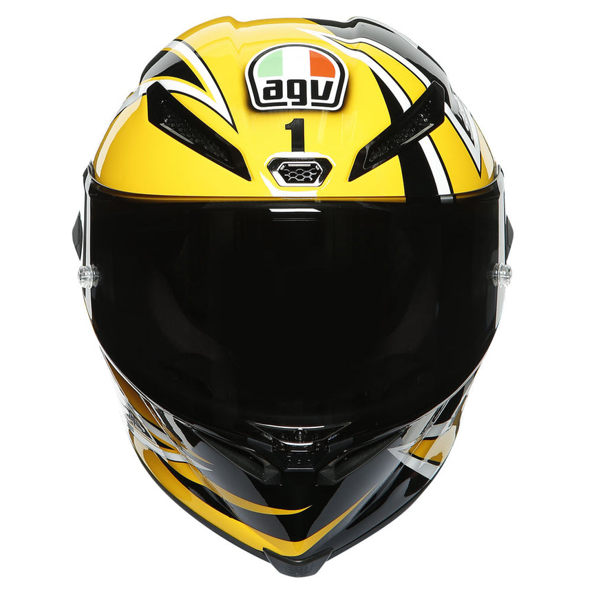 Valentino Rossi VR46 Replica 1:5 Scale Mini Helmet Laguna Seca 2005