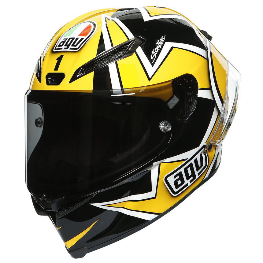 Valentino Rossi VR46 Replica 1:5 Scale Mini Helmet Laguna Seca 2005