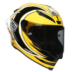 Valentino Rossi VR46 Replica 1:5 Scale Mini Helmet Laguna Seca 2005