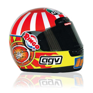 Valentino Rossi VR46 Replica 1:5 Scale Mini Helmet Suzuka 1997