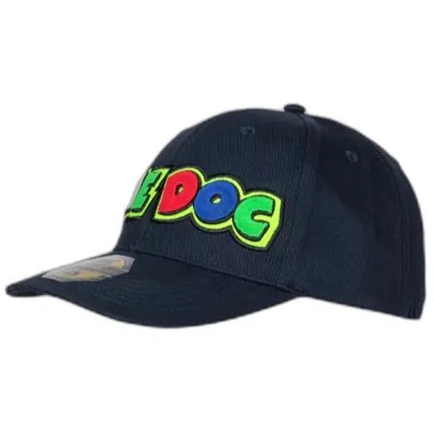 Valentino Rossi VR46 "The Doc" Official Black Baseball Cap Racing Hat