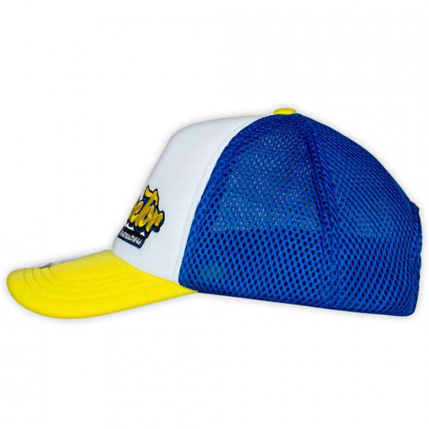 Valentino Rossi VR46 "The Doctor" Official White/Blue Trucker Baseball Cap
