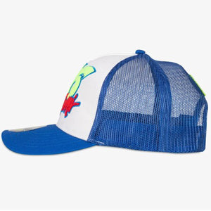 Valentino Rossi VR46 Heritage Blue Official Trucker Baseball Cap Racing Hat