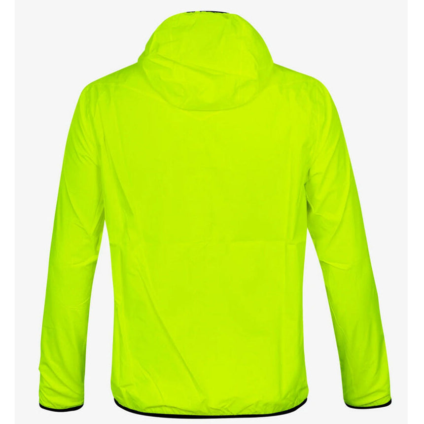 Valentino Rossi VR46 Neon Yellow Hooded Raincoat Jacket