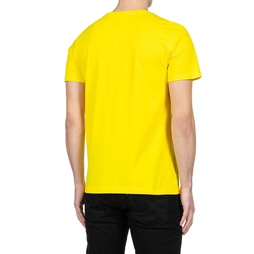 Valentino Rossi VR46 Moto GP Yellow Front The Doctor Print Tee Shirt