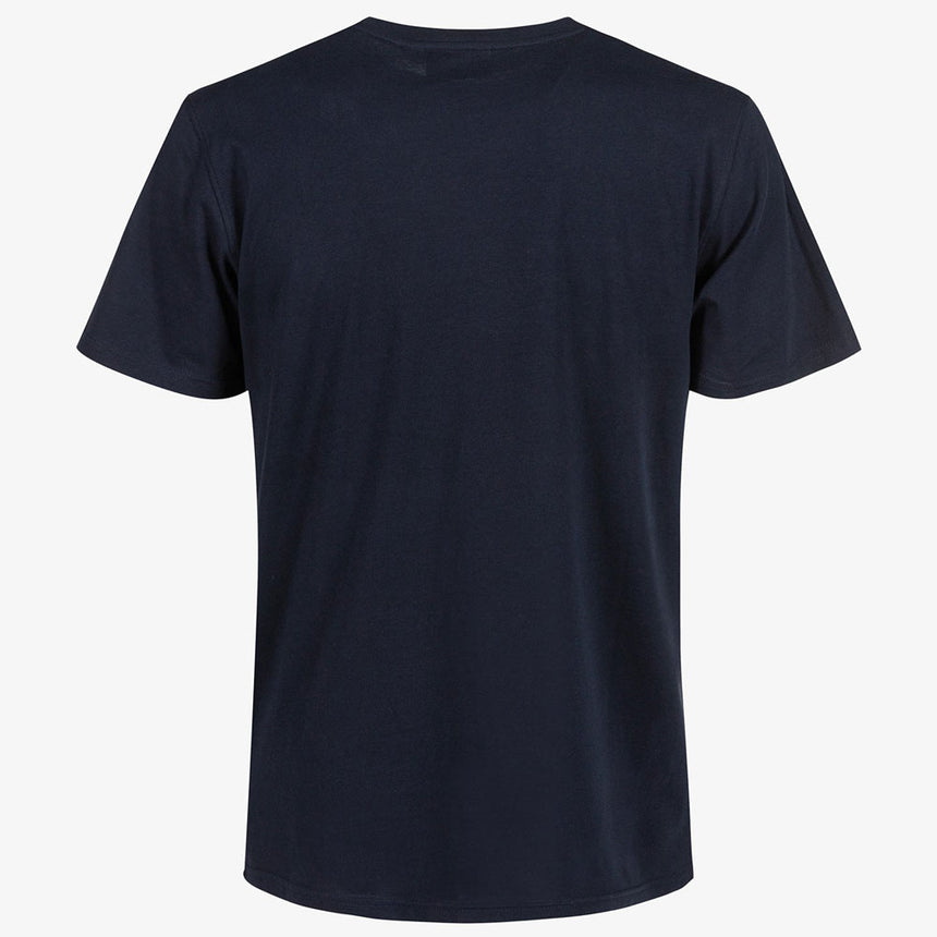 Valentino Rossi VR46 Moto GP Navy Heritage Front 46 The Doc Print Tee Shirt