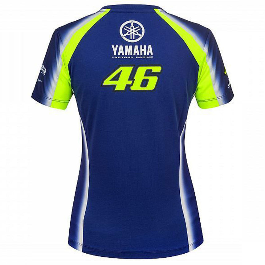Valentino Rossi VR46 Moto GP Ladies Yamaha Factory Racing Tee Shirt