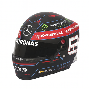 Bell 1:2 Scale 2022 George Russell Mercedes AMG Petronas F1 Mini Helmet