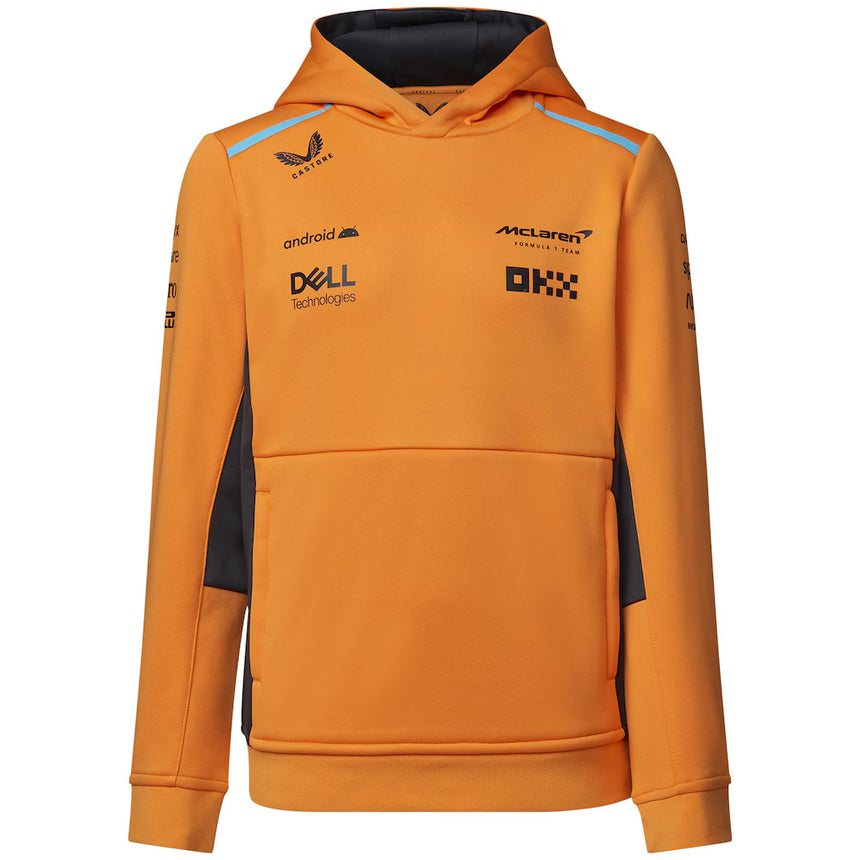 McLaren F1 Team Kids Papaya Orange Hooded Sweatshirt